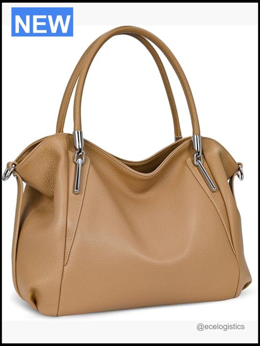 Genuine Leather Tote Handbag Crossbody Satchel Hobo Shoulder Bag Women